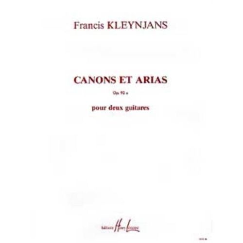 Kleynjans, Francis - Canons...