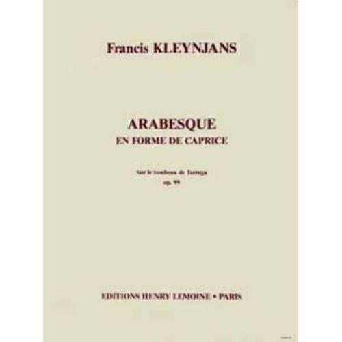 Kleynjans, Francis - Arabesque en forme de caprice