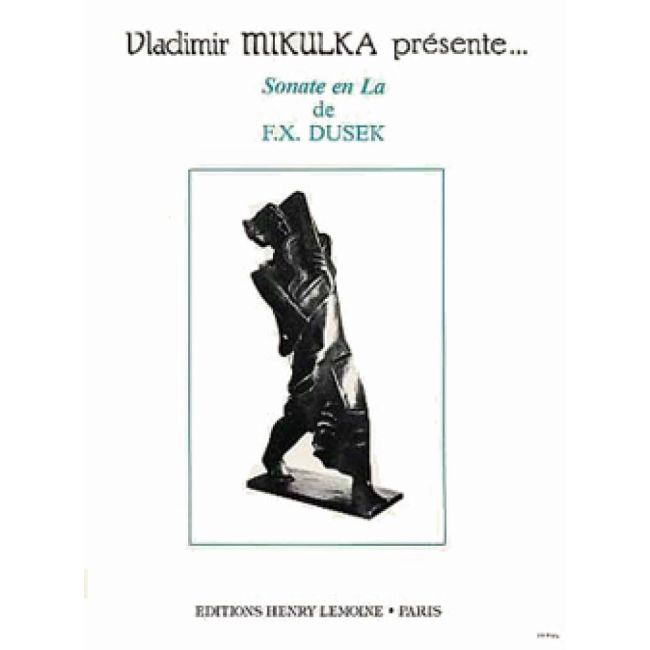 Dusek, Frantisek Xaver - Sonate en la maj.
