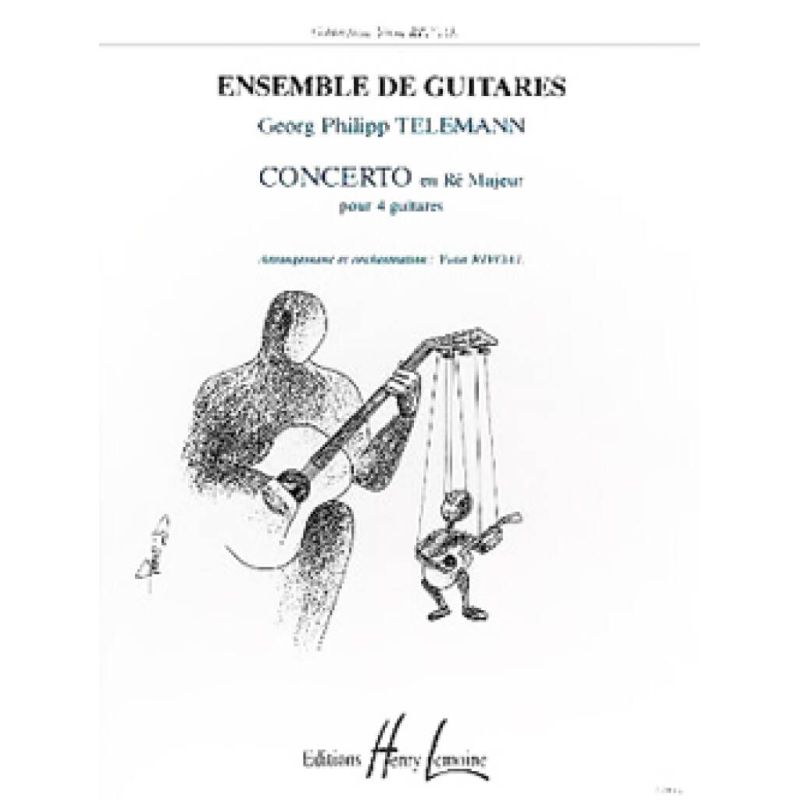 Telemann, Georg Philipp - Concerto en ré maj.