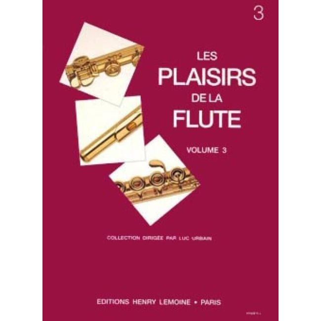 Urbain, Luc - Les Plaisirs de la flûte Vol.3