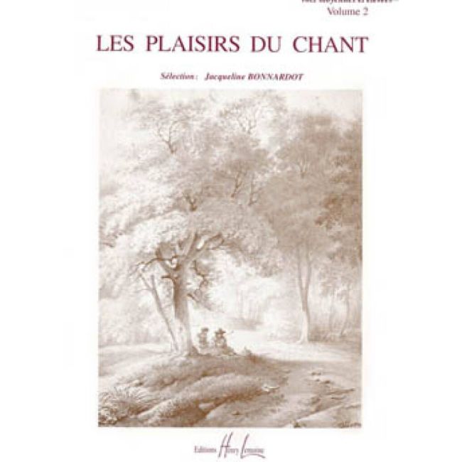 Bonnardot, Jacqueline - Les Plaisirs du chant Vol.2