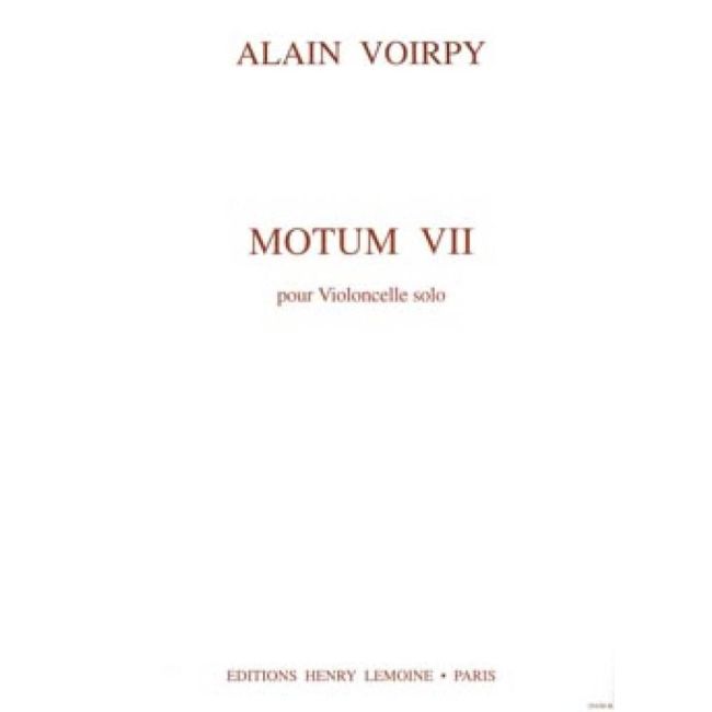 Voirpy, Alain - Motum VII