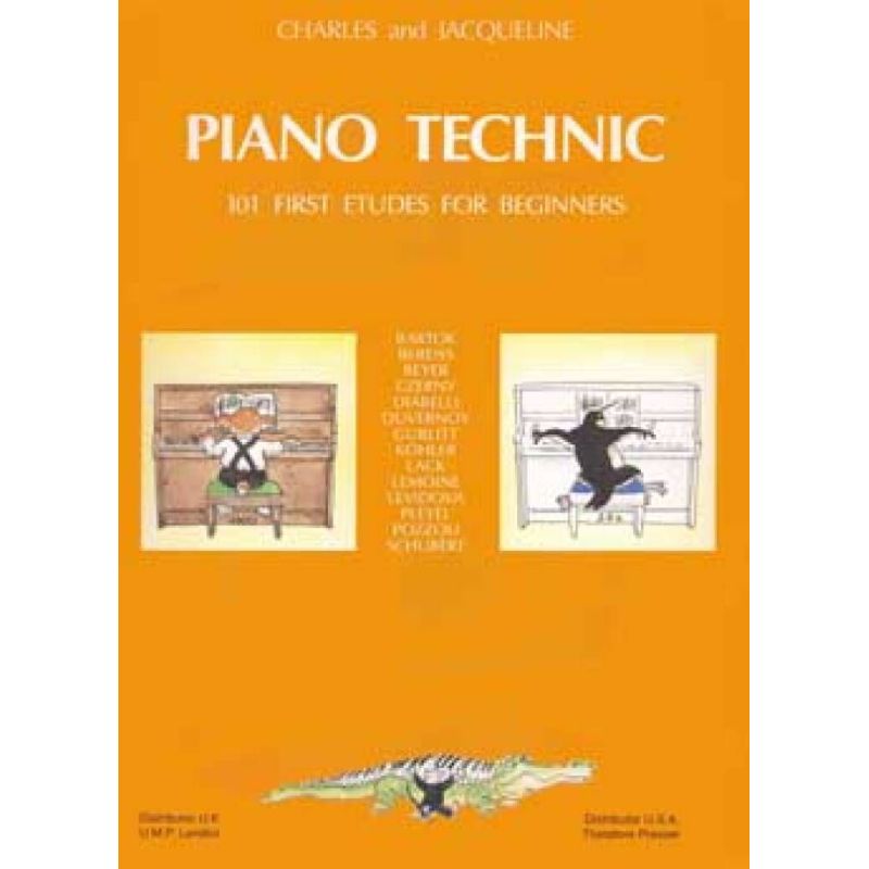 Hervé, Charles - Piano technic - 101 First Studies for Beginners