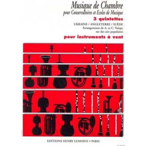 Voirpy, Alain - Quintettes (3)