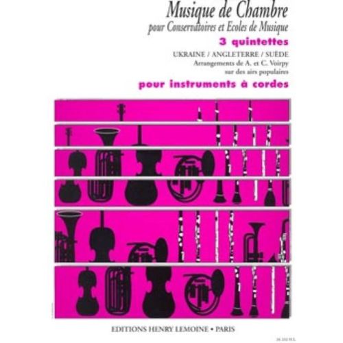 Voirpy, Alain - Quintettes (3)