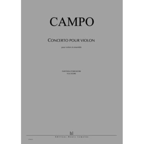 Campo, Régis - Concerto...