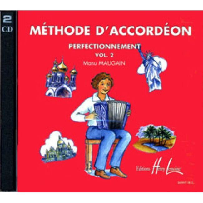 Maugain, Manu - Méthode d'accordéon Vol.2