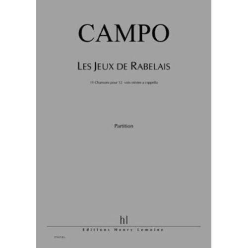 Campo, Régis - Les Jeux de...