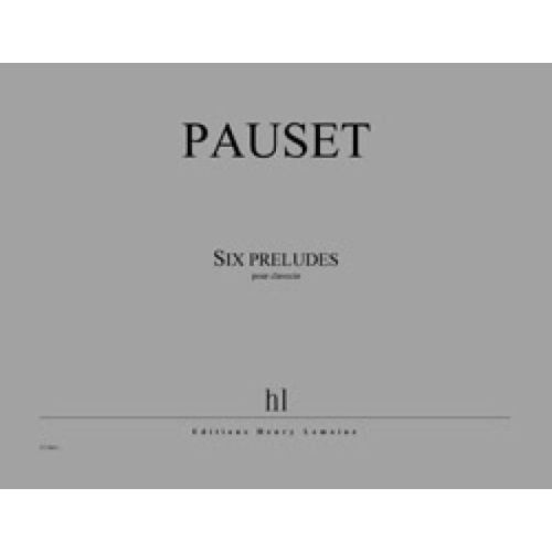 Pauset, Brice - Préludes (6)