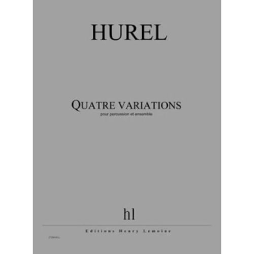 Hurel, Philippe - Variations (4)