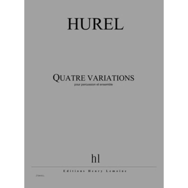 Hurel, Philippe - Variations (4)