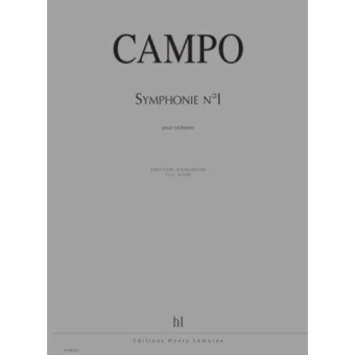 Campo, Régis - Symphonie n°1