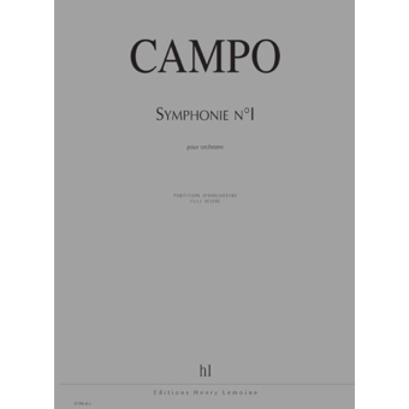 Campo, Régis - Symphonie n°1