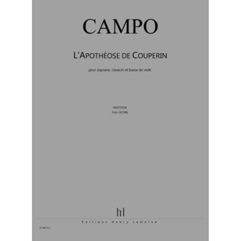 Campo, Régis - L'Apothéose De Couperin