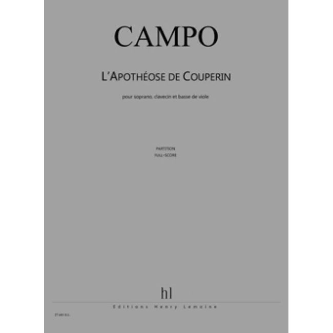 Campo, Régis - L'Apothéose De Couperin