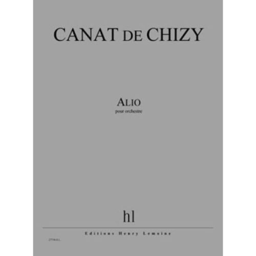 Chizy, Edith Canat De - Alio