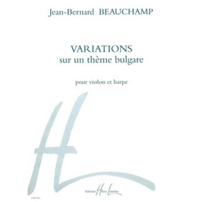 Beauchamp, Jean-Bernard - Variations sur un thème bulgare