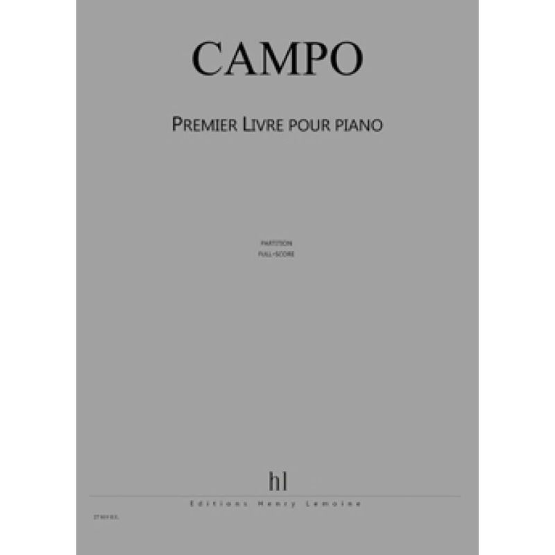 Campo, Régis - Premier Livre pour piano