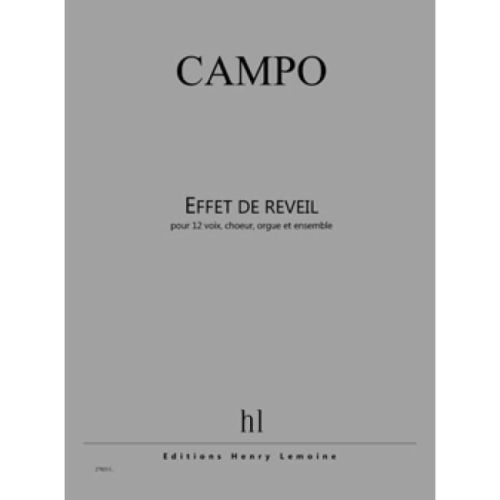 Campo, Régis - Effet de réveil