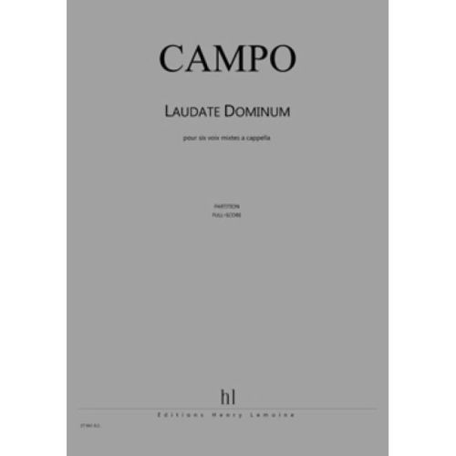 Campo, Régis - Laudate Dominum