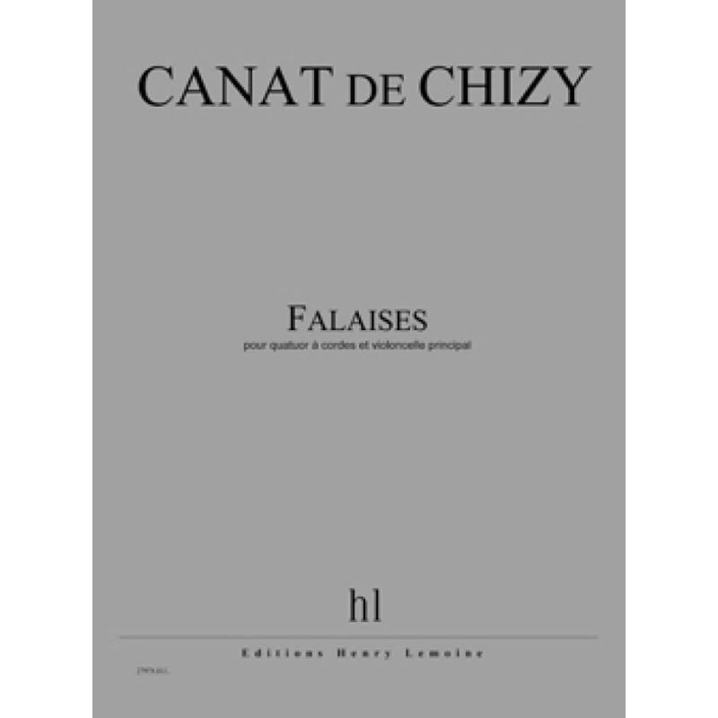 Chizy, Edith Canat De - Falaises