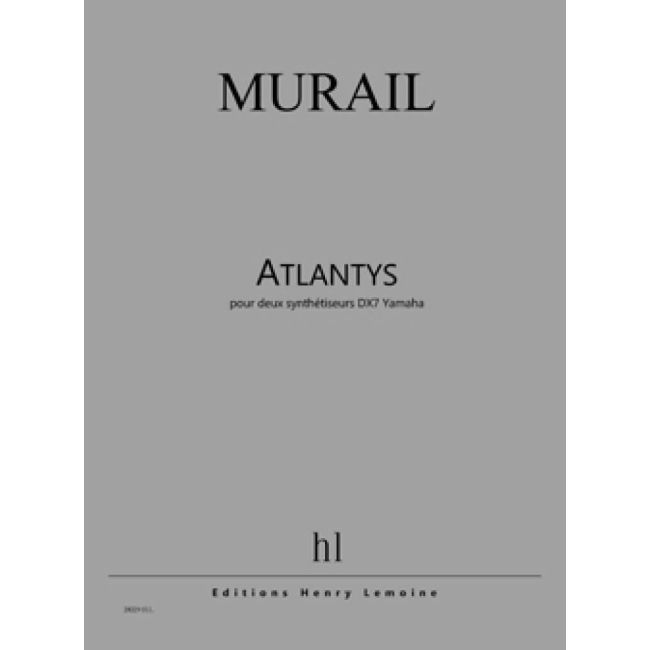 Murail, Tristan - Atlantys