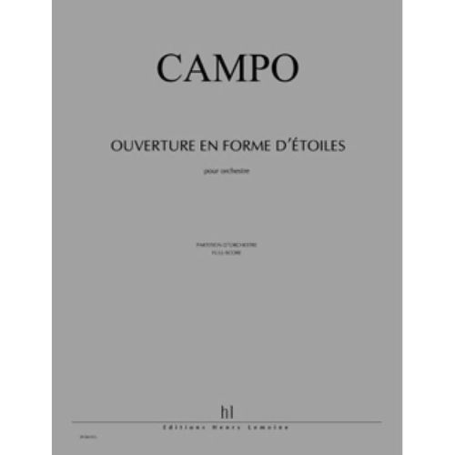 Campo, Régis - Ouverture en...
