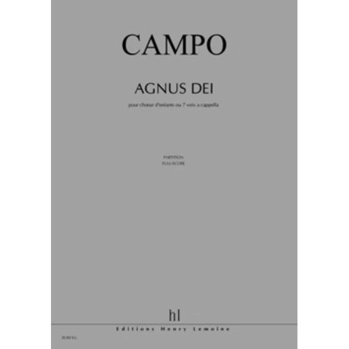 Campo, Régis - Agnus Dei