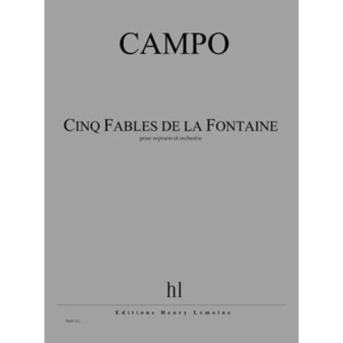 Campo, Régis - Fables de la...