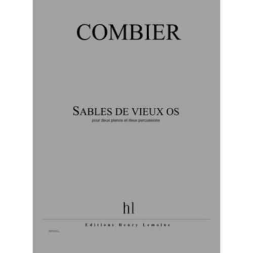 Combier, Jérôme - Sables de...
