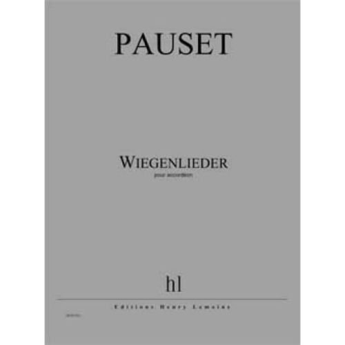 Pauset, Brice - Wiegenlieder