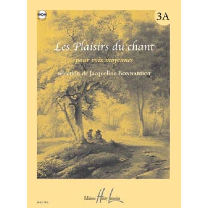 Bonnardot, Jacqueline - Les Plaisirs du chant Vol.3A