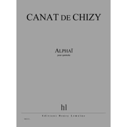 Chizy, Edith Canat De - Alphaï
