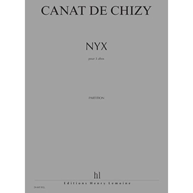 Chizy, Edith Canat De - Nyx