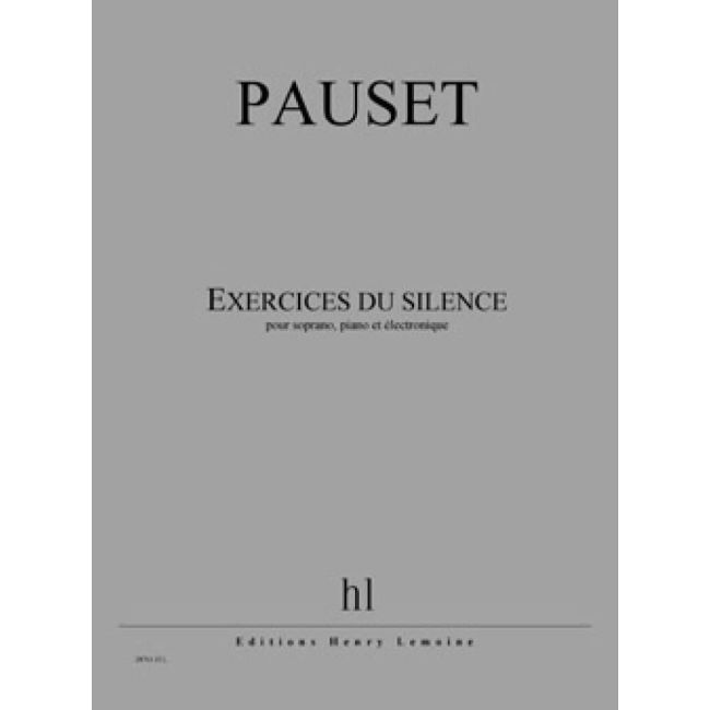 Pauset, Brice - Exercices Du Silence