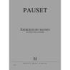Pauset, Brice - Exercices Du Silence
