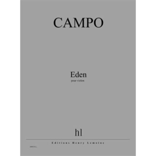 Campo, Régis - Eden