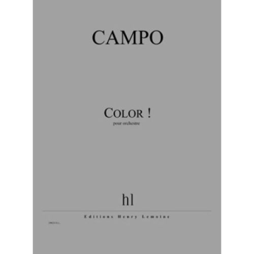 Campo, Régis - Color !