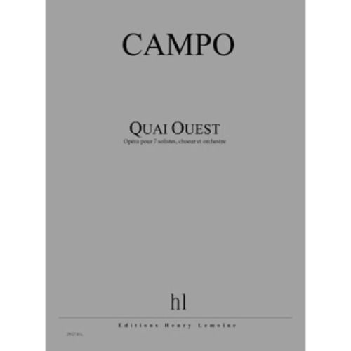 Campo, Régis - Quai Ouest