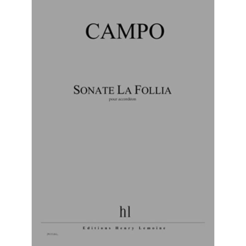 Campo, Régis - Sonate La Follia