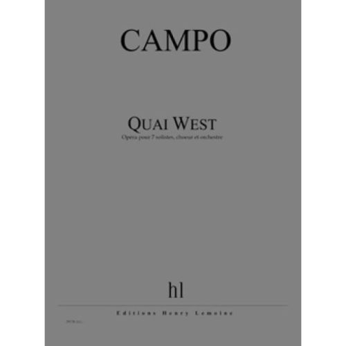 Campo, Régis - Quai West