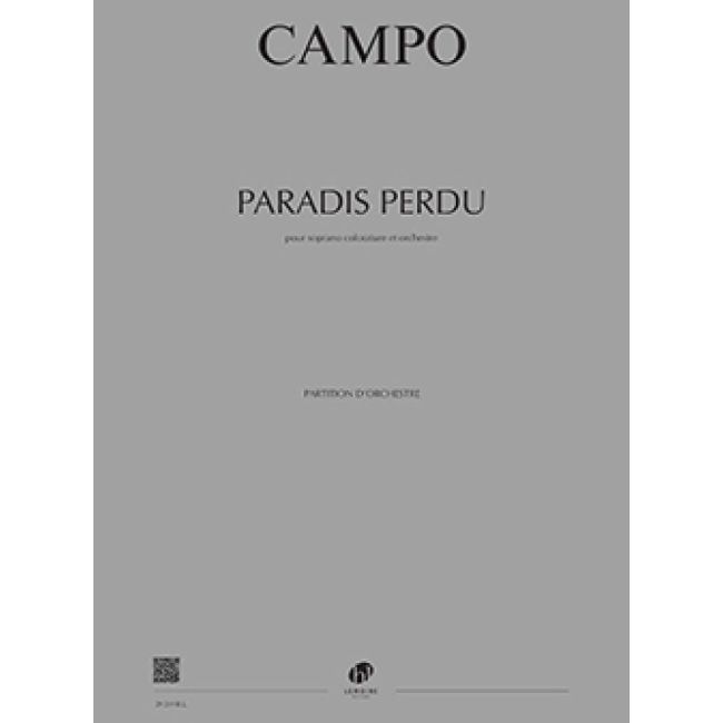 Campo, Régis - Paradis perdu