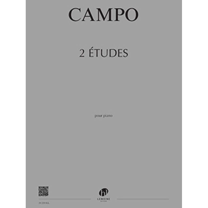 Campo, Régis - Etudes (2)