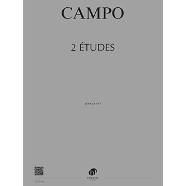 Campo, Régis - Etudes (2)