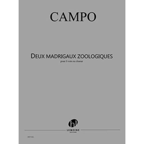 Campo, Régis - Madrigaux...