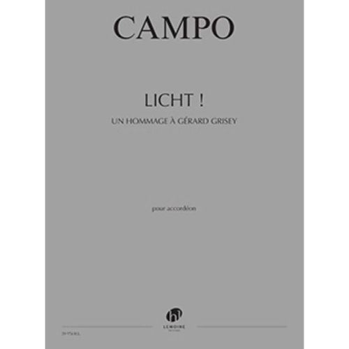 Campo, Régis - Licht!
