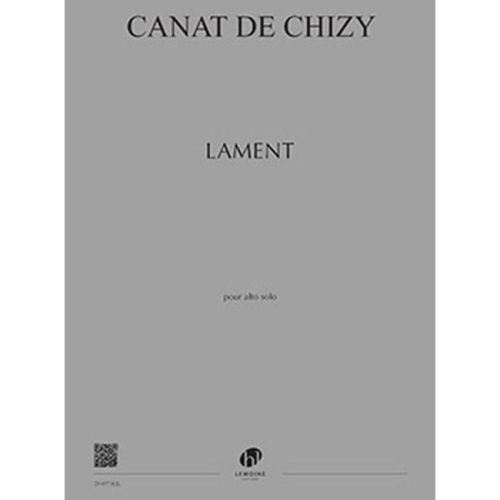 Chizy, Edith Canat De - Lament