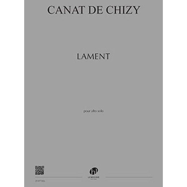 Chizy, Edith Canat De - Lament