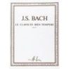 Bach, Johann Sebastian - Le Clavier bien tempéré Vol.1